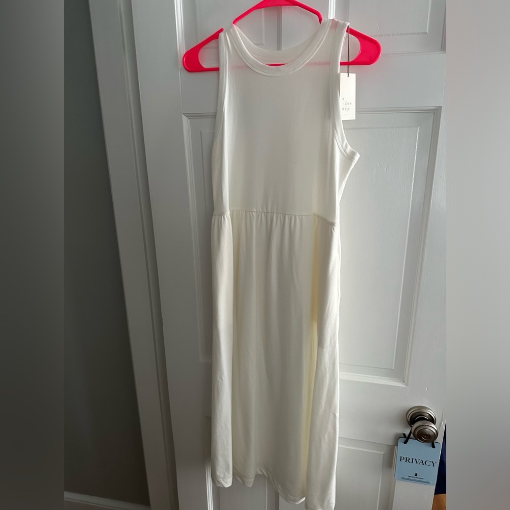 White Target Dress